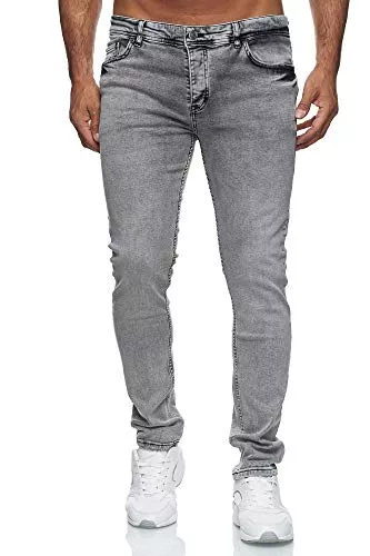 Reslad Jeans Reslad Jeans-Herren Slim Fit Basic Style Stretch-Denim Männer Jeans-Hose RS-2063