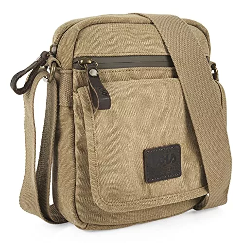 Lois Taschen & Rucksäcke Lois - Umhängetasche Herren Klein mit verstellbarem riemen - Herren Umhängetasche Klein hergestellt aus hochwertigen Materialien - Dauerhaft Kleine Umhängetasche Herren - Herrentasche Zum Umhängen 307
