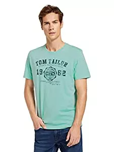 TOM TAILOR T-Shirts TOM TAILOR Herren T-Shirt mit Logoprint