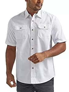 Wrangler Authentics Hemden Wrangler Authentics Men's Big-Tall Short-Sleeve Classic Woven Shirt
