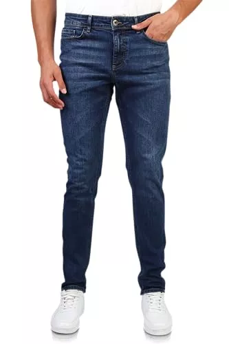 HALAT'S Jeans HALAT'S Herren Jeans Slim Fit - Baumwolle Jeanshose Stretch für Herren mit Schlanke Elastizität