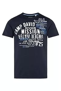 Camp David T-Shirts Camp David Herren T-Shirt mit Print