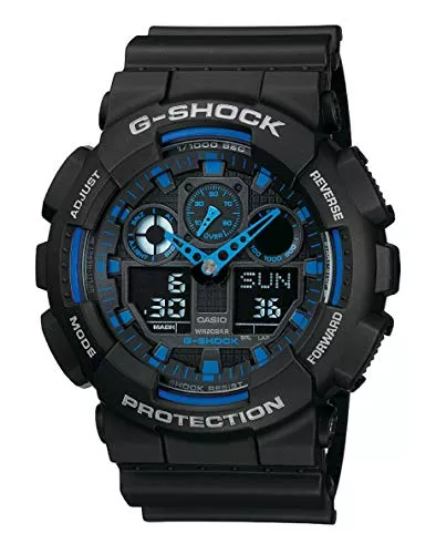 Casio Uhren Casio G-Shock Analog-Digital Herrenarmbanduhr GA-100