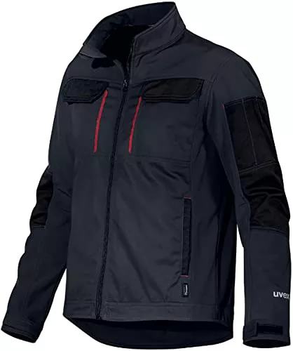 Uvex Jacken Uvex Tune-up Softshell-Arbeitsjacke für Herren - atmungsaktiv & wasserabweisend