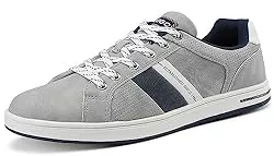 ARRIGO BELLO Sneaker & Sportschuhe ARRIGO BELLO Herren Freizeitschuhe Schuhe Sneakers Wanderschuhe Leders Laufschuhe Leichtgewicht Outdoor Gemütlich Trainers Größe 41-46