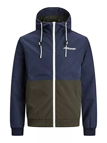 JACK &amp; JONES Jacken JACK &amp; JONES Herren Jjerush Hood Bomber Noos Bomberjacke