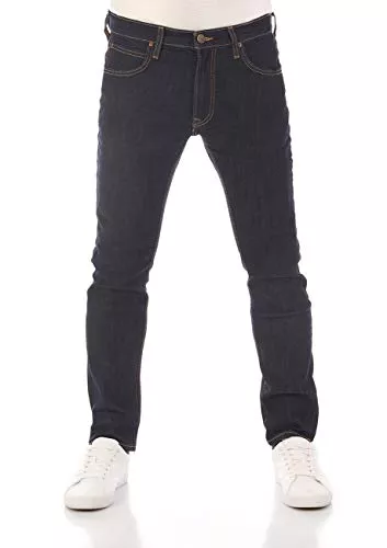 Lee Jeans Lee Herren Jeans Luke Slim Fit Hose Tapered Männer Jeanshose Baumwolle Denim Stretch Blau Schwarz Grau w30 w31 w32 w33 w34 w36 w38