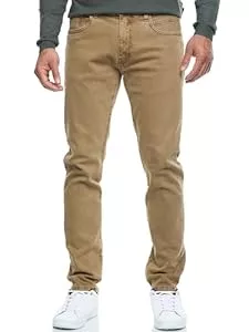 Indicode Jeans Indicode Herren INSamario Jeanshose aus 99% Baumwolle mit 5 Taschen | Denim Herrenjeans