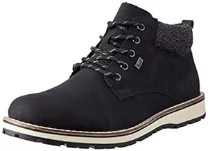 Rieker Stiefel Rieker Herren Schnürstiefeletten 38419, Männer Stiefeletten