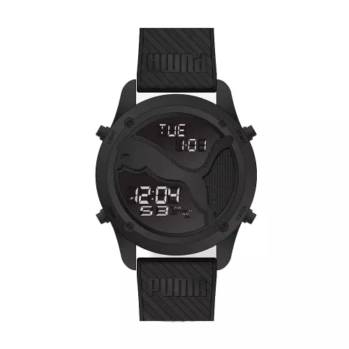 PUMA Uhren PUMA Herren LCD Uhr mit Armband Big CAT