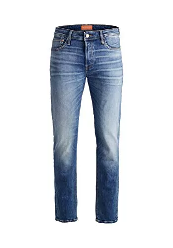 JACK &amp; JONES Jeans JACK &amp; JONES Male Comfort Fit Jeans Mike ORIGINAL JOS 697 Indigo Knit