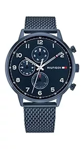 Tommy Hilfiger Uhren Tommy Hilfiger Multi Zifferblatt Quarz Uhr für Herren mit Edelstahl