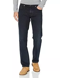 camel active Jeans camel active Herren Relaxed Fit 5-Pocket Jeans mit leichten Used-Effekten