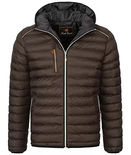 Rock Creek Jacken Rock Creek Herren Steppjacke Übergangsjacke H-317