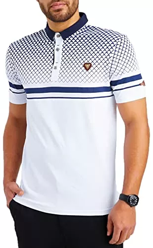 Leif Nelson Poloshirts Leif Nelson Poloshirts Herren Sommer T-Shirt Polo Kragen Baumwolle-Anteil Basic schwarzes Männer Shirt Kurzarm Jungen Kurzarmshirts LN55810