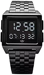 Adidas Uhren Adidas Herren Digital Uhr mit Edelstahl Armband