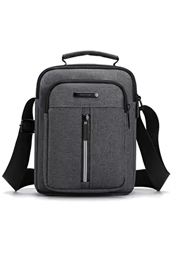 Pawleso Taschen & Rucksäcke Pawleso Umhängetasche Herren, Schultertasche Herren, 23cm Wasserdichte Männer Handtasche Multi Tasche Arbeit Taschen für Outdoor, Reisen, Arbeiten, Täglicher Gebrauch