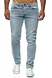 Elara Jeans Elara Herren Jeans Slim Fit Hose Denim Stretch Chunkyrayan