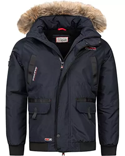 Arctic Seven Jacken Arctic Seven warme Herren Designer Winterjacke Outdoor Jacke AS-288