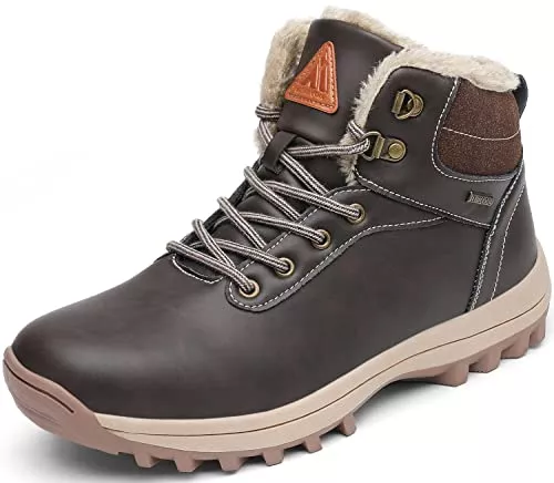 Mishansha Stiefel Mishansha Herren Winterschuhe Warm Gefütterte Schneestiefel Damen Wanderschuhe Wasserdicht Rutschfeste Winter Boots für Outdoor