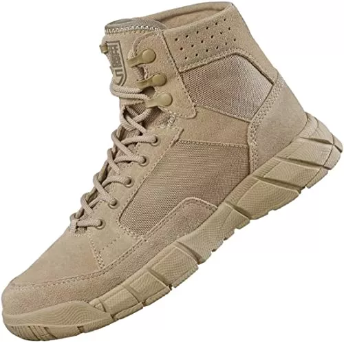 FREE SOLDIER Stiefel FREE SOLDIER Herren Stiefeletten Ultralight Military Tactical Arbeit Stiefel Knöchelhoch 6