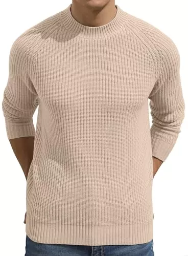 Sailwind Pullover & Strickmode Sailwind Herren Pullover Rundhalsausschnitt Strickpullover Mit Langen Ärmeln Slim Fit Warmer Leichter Pullover Für Winter Und Herbst