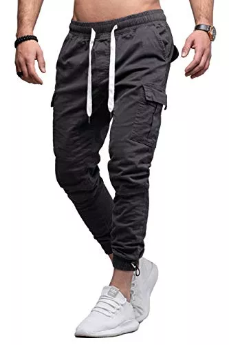 behype. Hosen behype. Herren Cargo Chino-Hose Jogger Jeans-Hose 80-8388