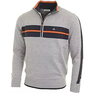 Calvin Klein Pullover & Strickmode Calvin Klein Golf Herren CK Vertex Half Zip Neck Sweater Pullover