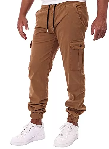 Reslad Hosen Reslad Chinohose Herren Jogging Jeans Chino Freizeithose Cargo-Hose Jogginghose RS-2084