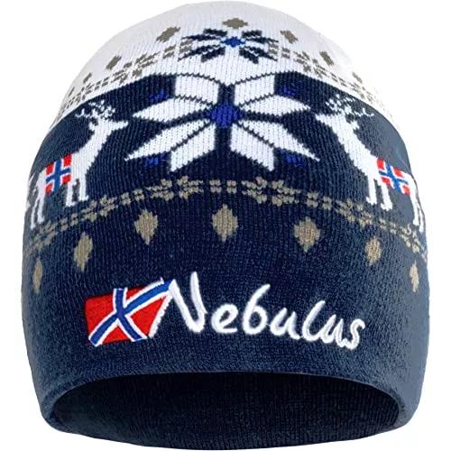 Nebulus Hüte & Mützen Nebulus Unisex Mütze Infinity, warme, kuschelige Mütze, Beanie im Norweger-Style