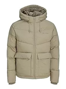 JACK & JONES Jacken JACK & JONES male Wattierte Jacke Einfarbige