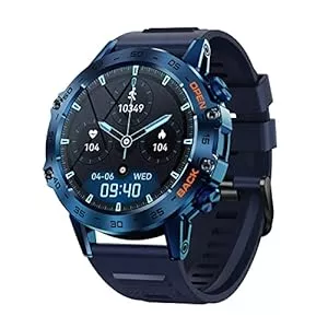 SoPrii Uhren SoPrii Smartwatch Herren, mit Telefonfunktion 1.39" HD Touchscreen Uhren Fitness Tracker Uhr mit Pulsmesser Schlafmonitor Sportuhr Aktivitätstracker 100+ Sportmodi Fitnessuhr für Android IOS