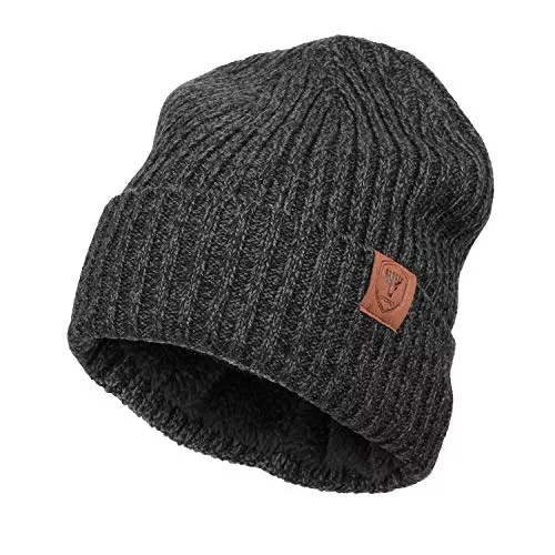OZERO Hüte & Mützen OZERO Winter Beanie Mütze,Thermo Strickmütze Laufmützen Wintermütze für Herren und Damen