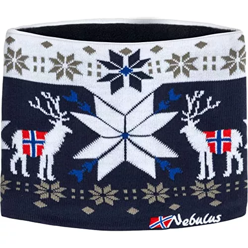 Nebulus Schals & Tücher Nebulus Unisex Loop TUBE, Norweger-Strickschal, warmer & kuscheliger Schal