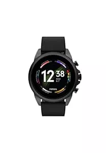 Fossil Uhren Fossil Herren Touchscreen Smartwatch 6. Generation mit Lautsprecher, Alexa Built-in, Herzfrequenz, NFC und Smartphone Benachrichtigungen