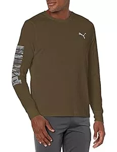 PUMA Langarmshirts PUMA Herren Classics Long Sleeve Logo Tee T-Shirt
