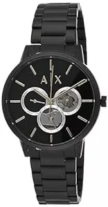 Armani Exchange Uhren Armani Exchange Uhr für Männer, Multifunktionswerk, mindestens 50% Recycled Edelstahl Uhr, 42mm Gehäusegröße