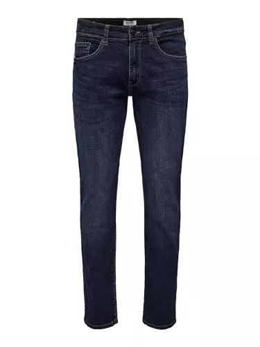 ONLY & SONS Jeans ONLY & SONS Male Normal geschnitten ONSWEFT REG.DARKBLUE 6752 DNM Jeans NOOS