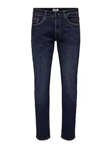 ONLY & SONS Jeans ONLY & SONS Male Normal geschnitten ONSWEFT REG.DARKBLUE 6752 DNM Jeans NOOS