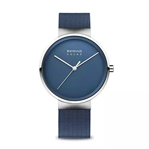 BERING Uhren BERING Herren Uhr analog Quarz Solar mit Edelstahlarmband 14339-307