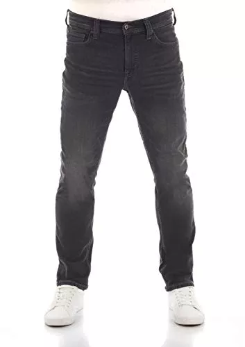 MUSTANG Jeans MUSTANG Herren Jeans Vegas Slim Fit Jeanshose Hose Denim Stretch Baumwolle Schwarz Grau Blau w30 - w40