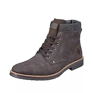 Rieker Stiefel Rieker Herren Schnürstiefeletten 33640| Männer Stiefeletten