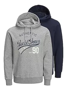 JACK & JONES Kapuzenpullover JACK & JONES Male Hoodie 2er-Pack