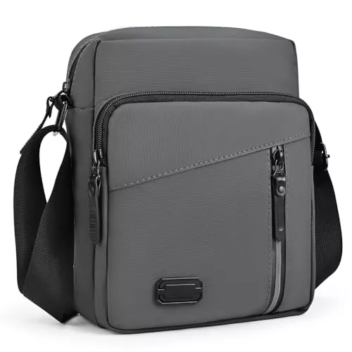 Lanvixo Taschen & Rucksäcke Lanvixo Umhängetasche Schultertasche Herren Herrentasche Messenger Bag mit Multi Tasche Wasserdichte Handytasche Shulder Bag für Tägliches Leben, Business Arbeit, Reise