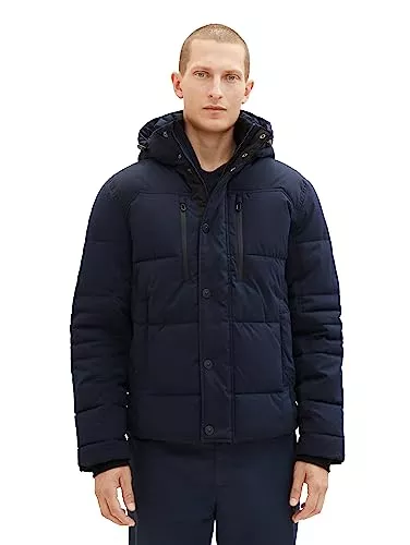 TOM TAILOR Jacken TOM TAILOR Herren Winterjacke mit Abnehmbarer Kapuze