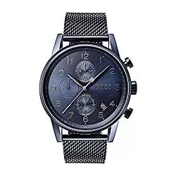 Hugo Boss Uhren BOSS Watches Herren Quarz Armbanduhr mit Edelstahlarmband
