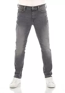 MUSTANG Jeans MUSTANG Herren Jeans Vegas Slim Fit Jeanshose Hose Denim Stretch Baumwolle Schwarz Grau Blau w30 - w40