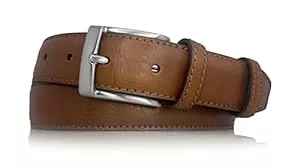 almela Gürtel almela - Gürtel herren - Herrengürtel - Ledergürtel - Geprägtes Leder - Klassischer Stil - 3 cm breit - 30mm - Kürzbar - Men's leather belt