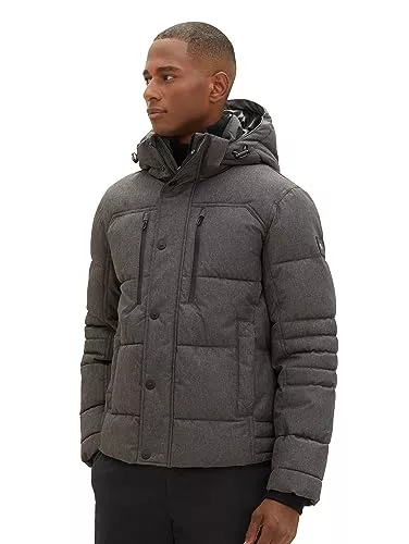 TOM TAILOR Jacken TOM TAILOR Herren Winterjacke mit Abnehmbarer Kapuze