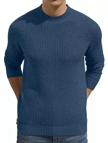 Sailwind Pullover & Strickmode Sailwind Herren Pullover Rundhalsausschnitt Strickpullover Mit Langen Ärmeln Slim Fit Warmer Leichter Pullover Für Winter Und Herbst